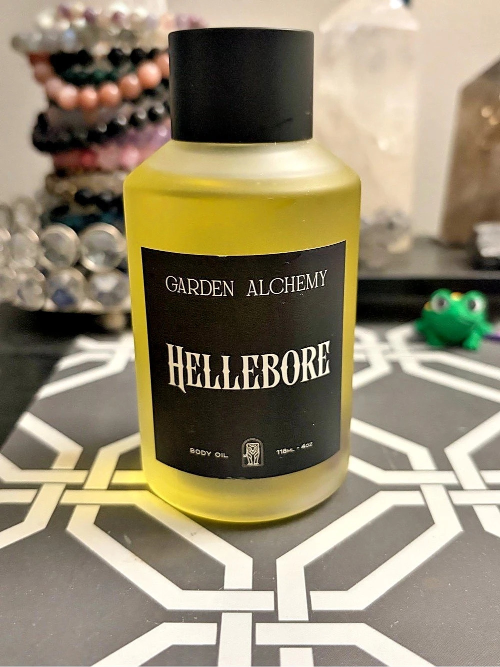 Garden Alchemy Hellebore Body Oil Yellow